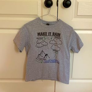 NWOT Kids Rain Science T-Shirt
